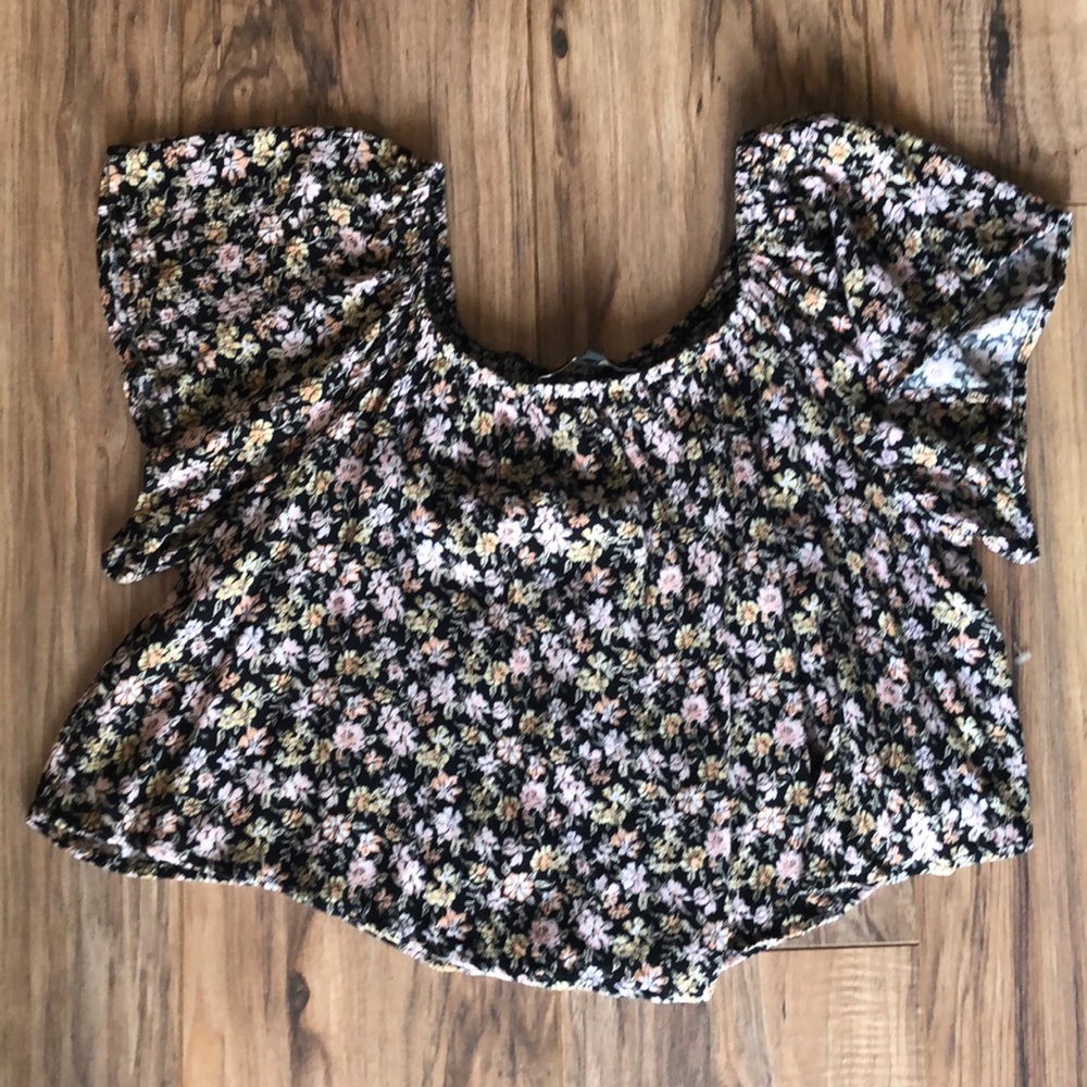 Floral Crop Top